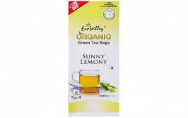 Eco Valley Organic Green Tea Sunny Lemon  Box  50 pcs